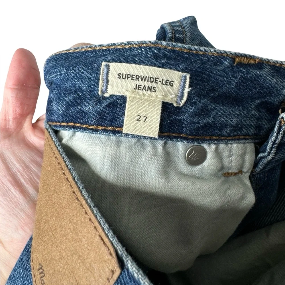 Madewell | Superwide-Leg Jeans in Fannin Wash Rigid 27